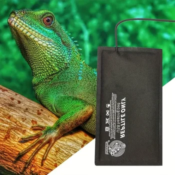 USB Reptile Heat Pad Adjustable Temperature Control Terrarium Heating Mat Small Animals Snake Turtle Bearded Gecko Dragon 1