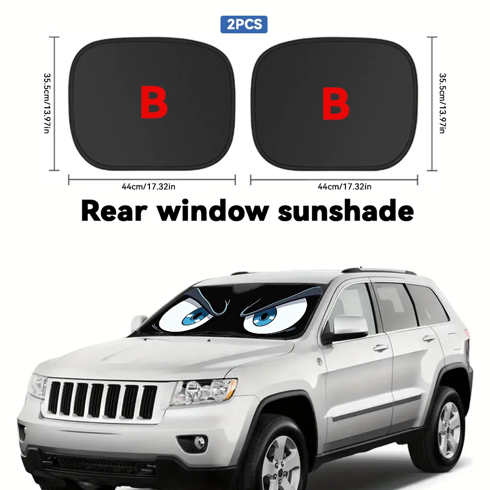 Rear sunshade