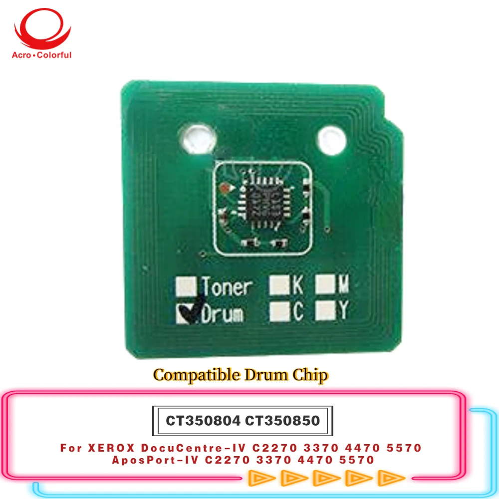 

103K High Capacity CT350804 Compatible Drum Chip Apply to XEROX DocuCentre-IV C2270 3370 4470 5570 Laser Printer Cartridge