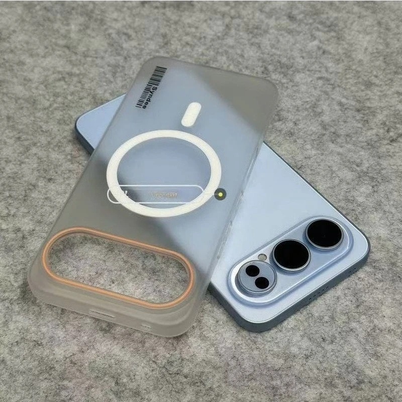 Matte Hard PC Phone Case with Magsafe Wireless Charging and Shockproof Bumper for For Honor 500 Pro