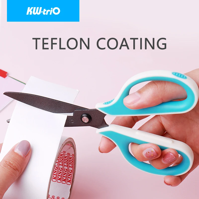Scissors Cutting Tape Stickers Stationery Supplies paper cutter,stationery scissors,soft handle scissors,portable scissors cutter,black blade scissors,stationery set