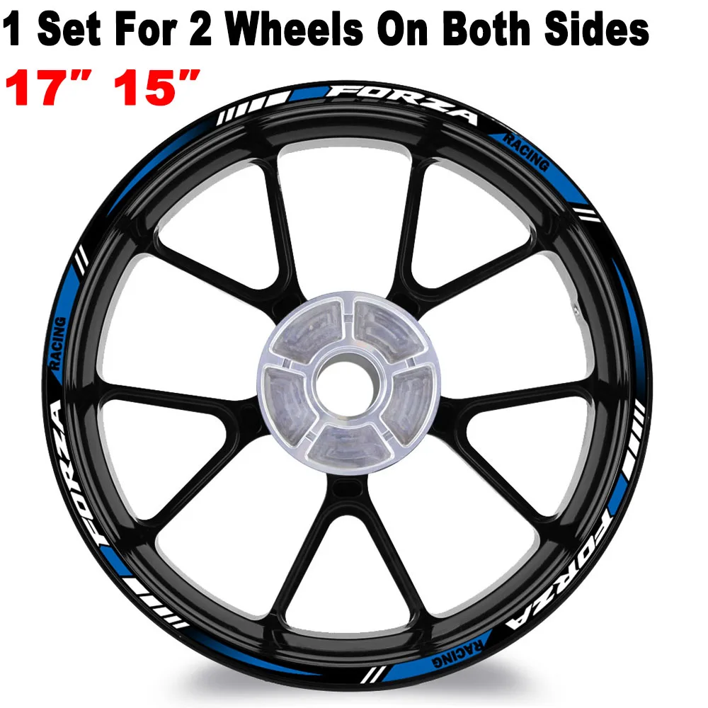 i　タグ　20本 オートバイホイールステッカー反射 14 