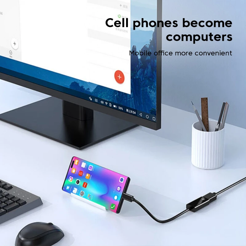 Olaf CŸ-HDMI ȣȯ ̺, USB CŸ-HDMI TV ÷ , ƺ Ʈ PC, 4K 60Hz, USB C-HD ȯ