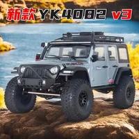 KYU 1/8 Yk4082 Rc Remote Control Car Climbing Car Professional Four-wheel Drive Door Bridge Differential Lock Off-road Vehicle 1