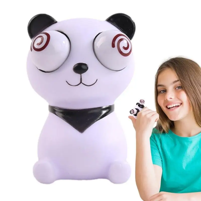 

Anti-Stress Panda Squeeze Toys Kids Adults Funny Tricky Doll Balls De-Compression Animal Eyes Popping Out Eyes Toys Gifts