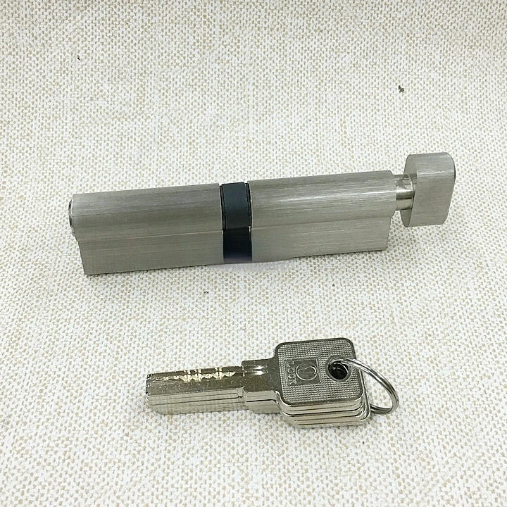 Description Picture 3 of itemDoor Cylinder 100cm Security Copper Door Lock Cylinder Interior Bedroom Living Lock Handle 5 pcs Brass Key Locking