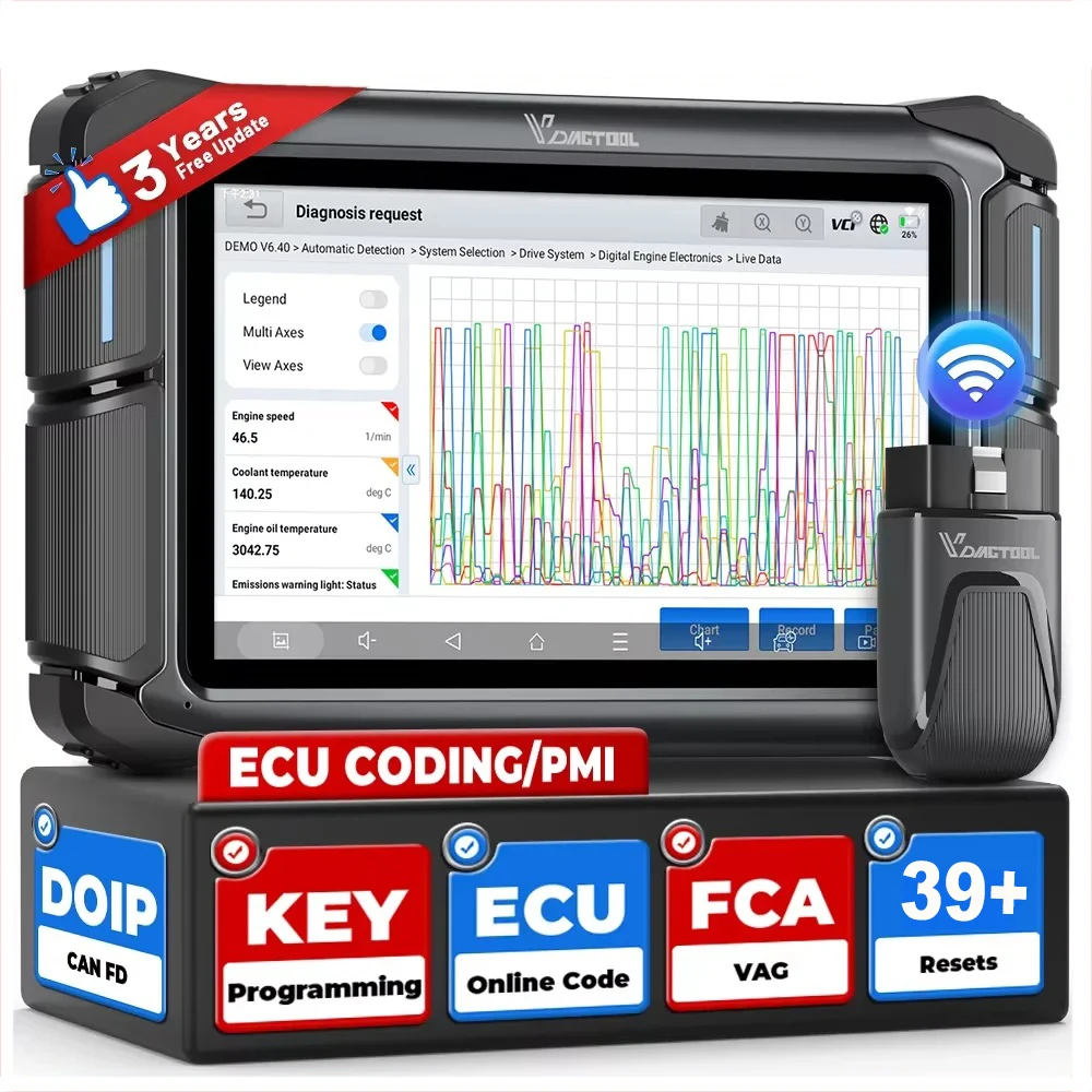 2025 Latest VD70S Car Diagnostic and Key Codding Vehicle Programming ...