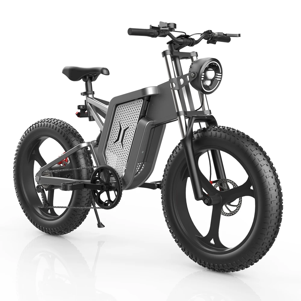 X20 Electric Bike 20 Inch Fat Tire Off Road Ebike 2000w 48v 30ah