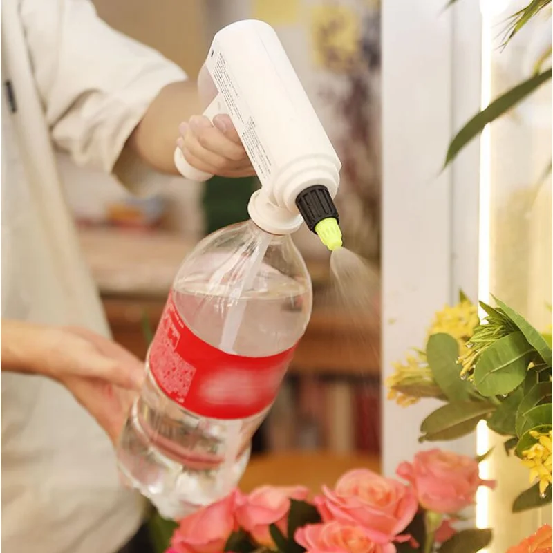 Electric Plant Spray Bottle Automatic Watering Fogger USB Electric Sanitizing Sprayer Hand Watering Machine Plants Garden Tool
