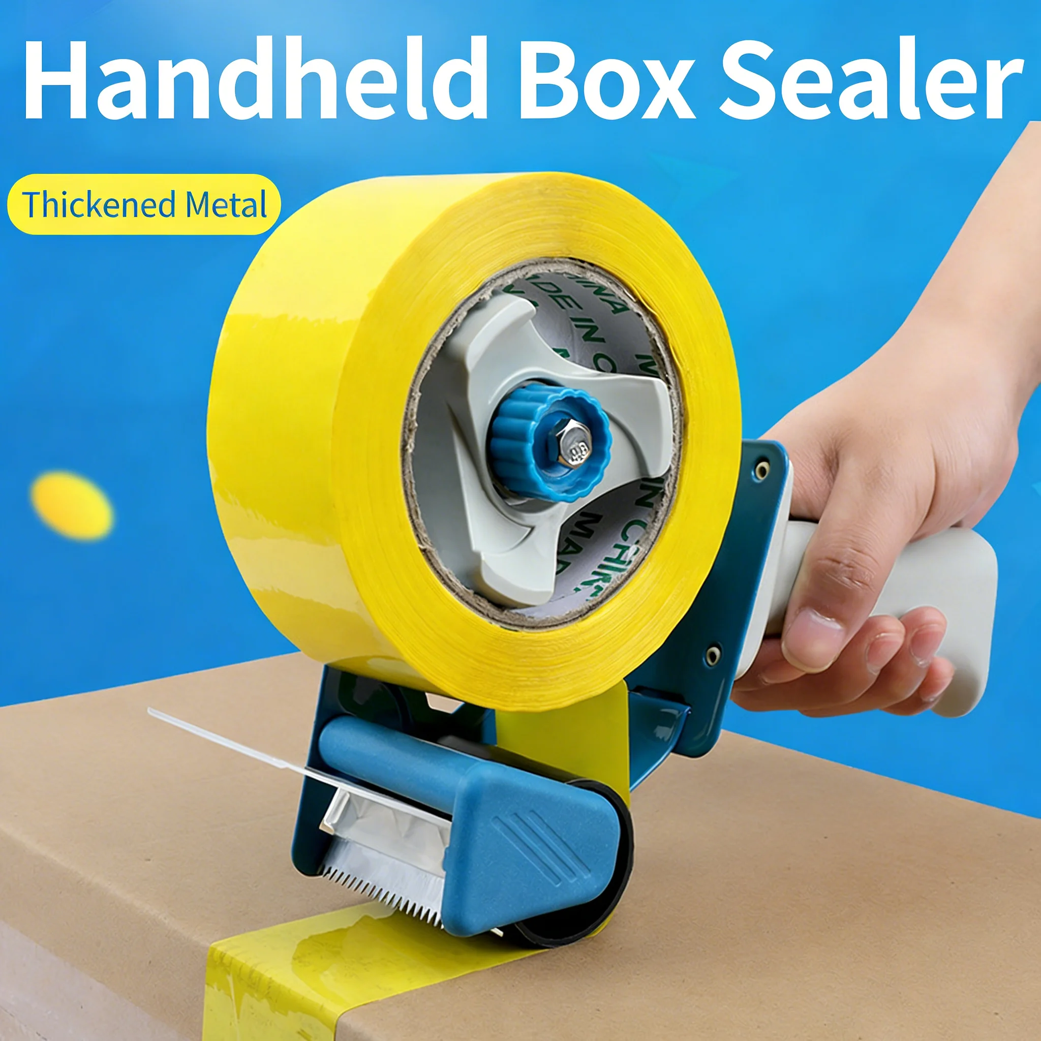 Tape Dispenser 5cm Width Heavy-Duty Sealing Packer for School Office