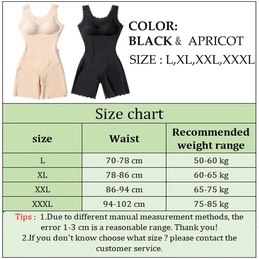 Shapewear Bodysuit Tummy Control for Women Open Hip Reducing and Shaping Full Body Shaper Bodysuit