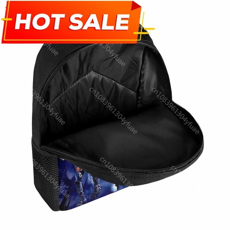 Rock Band KISS Design School Bag Children's Practical Book Bags Boys Girls Leisure Travel Backpack Holiday Gift