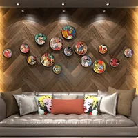 Matisse's Oil Painting Works Decorative Plates,Living Room Walls,Light Luxury Creative Decorations,Restaurant Hanging Plat 2