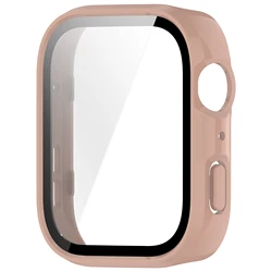 Dual - Function Protective Case with Glass Screen Protector for Huawei Watch Fit4 (Sakura pink)