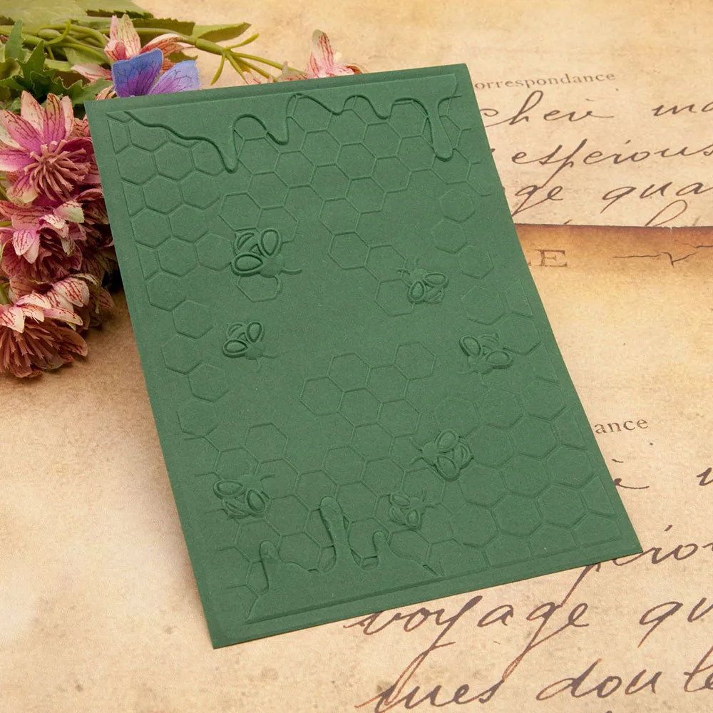 Cartella Goffratura A6 Per Scrapbooking - Stampi Plastica Per Biglietti