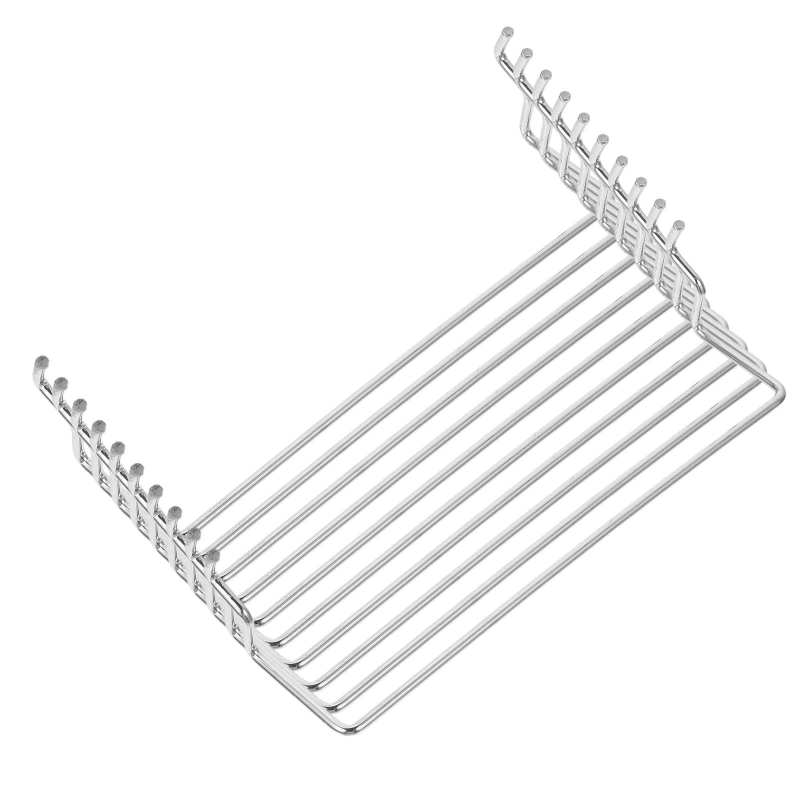 

10pcs Metal Paper Towel Holder Pegboard Towel Hooks Laundry Room Organization Hooks