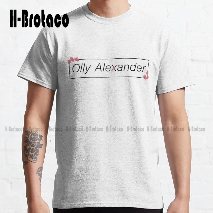 Olly Alexander Classic T-Shirt Olly Alexander Mens Compression Shirt Fashion Tshirt Estate Xs-5Xl Cotone Traspirante Regalo Personalizzato