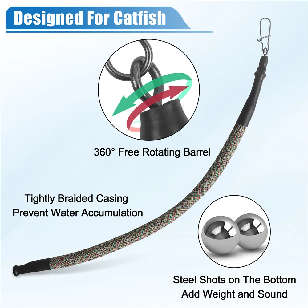 Catfishing 드래그 웨이트 용 1 피스 드래그 웨이트 Snag Sinkers 없음 트롤링 표류 서핑 낚시 Catfish Rig Fishing Tackle