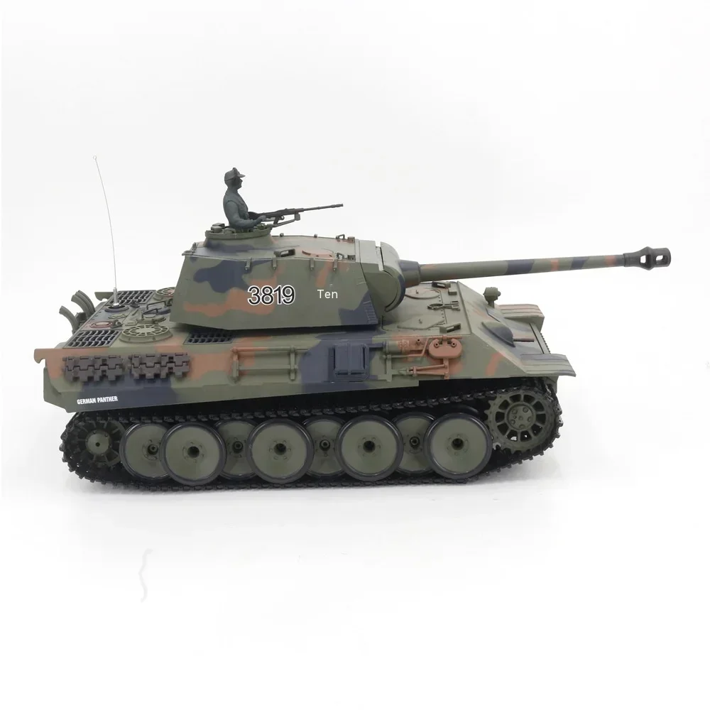 German Leopard Battle Remote Control Tank Henglong 3819-1 Large Remote Control Tank Bb Bullet Battle Tank Boy'S Birthday Gift 3