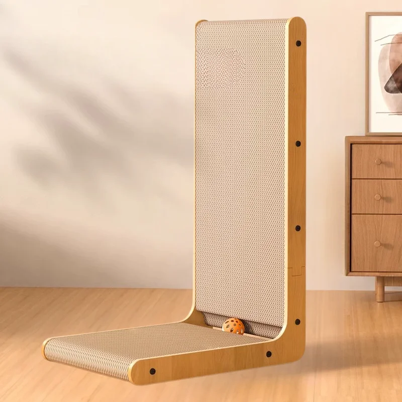 고양이 스크래쳐 고양이 스크래치 포스트 수직 내마모성 스크래치 방지 고양이 스크래치 보드 고양이 장난감 가구 보호대