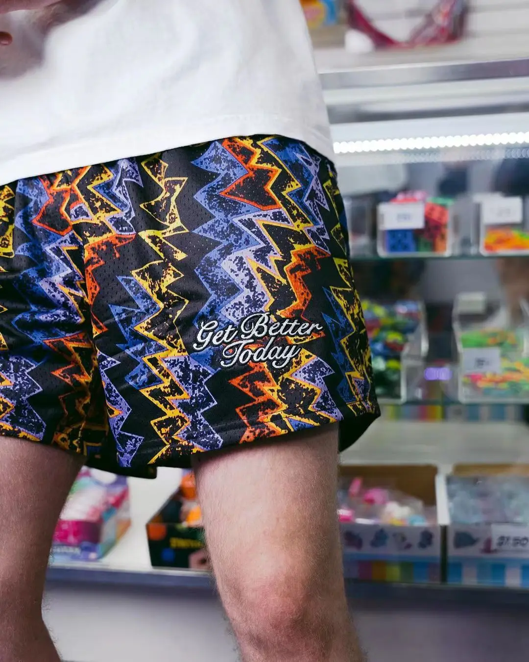 2023 Get Better Today Sports Shorts Men Women Classic GYM Running Shorts Male Bodybuilding Mesh Basketball Shorts Men's Clothing 5