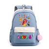 New Fashion Manana Sera Bonito Backpack Karol G Schoolbag Girls Cartoon Mermaid Backpack Large Capacity Backpacks 4