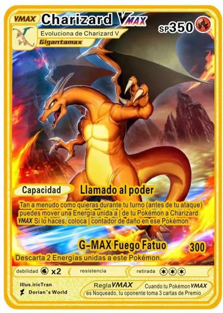 Carta Pokemon Charizard-GX