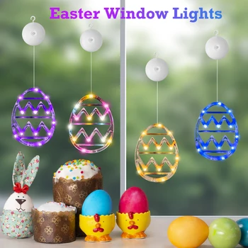 Easter Window Light Ornaments 1