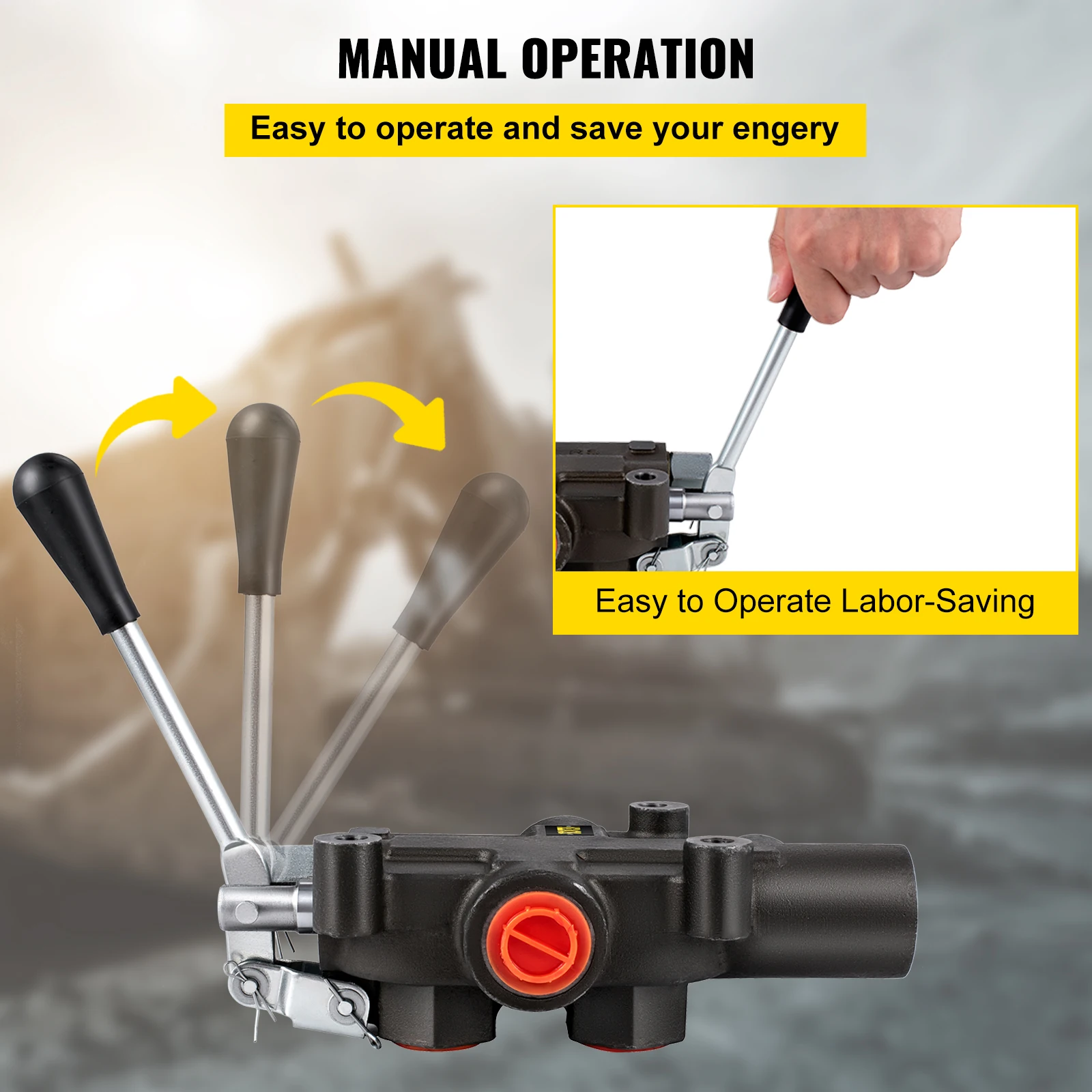 Valvola Idraulica VEVOR 6 Bobine - Per Trattori E Macchine Agricole - Foto 11