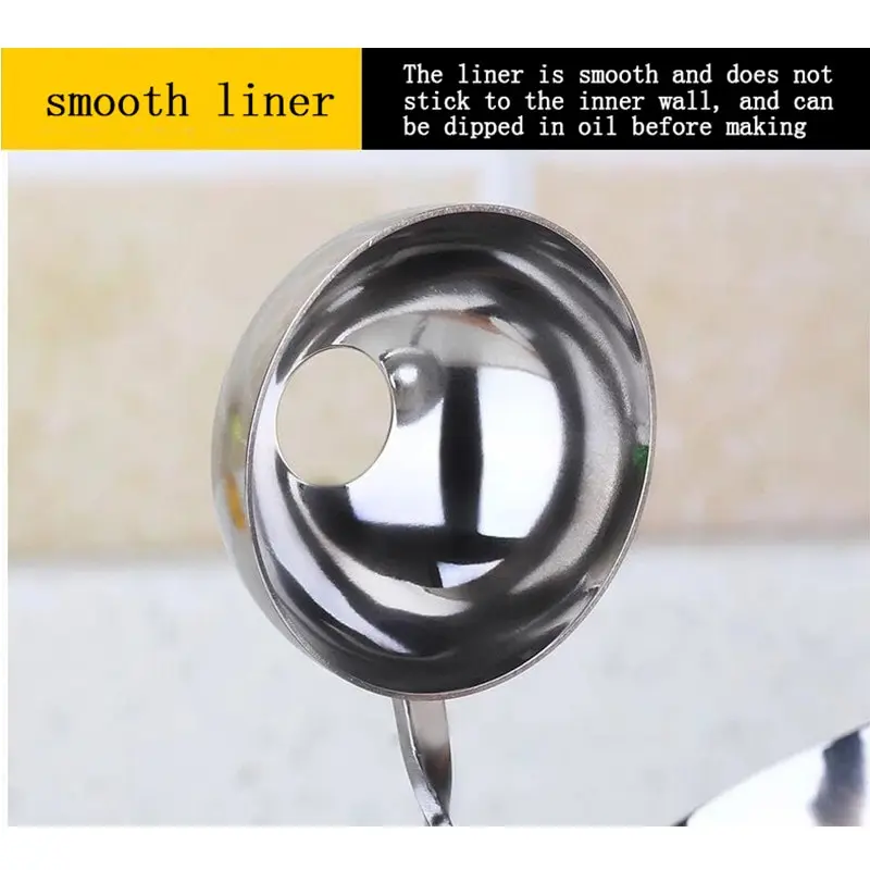 Meat Ball Maker 1 Set Of Fish Ball Shrimp Ball Round Rice Maker Stainless Steel Easy To Clean Kitchen Gadgets