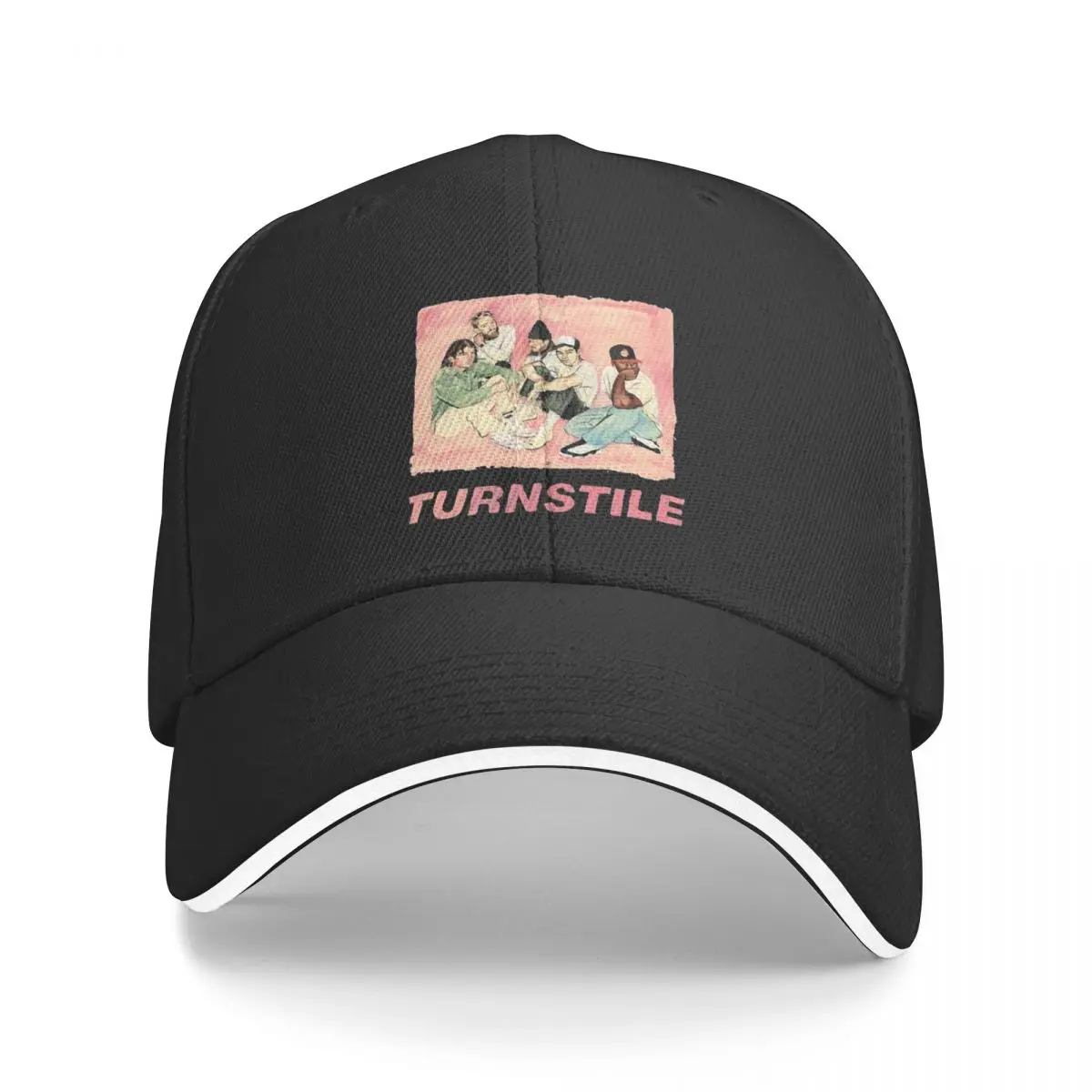 

Pink Turnstile Man Bucket Hat Baseball Cap Caps kids hat sun hats for women Men's