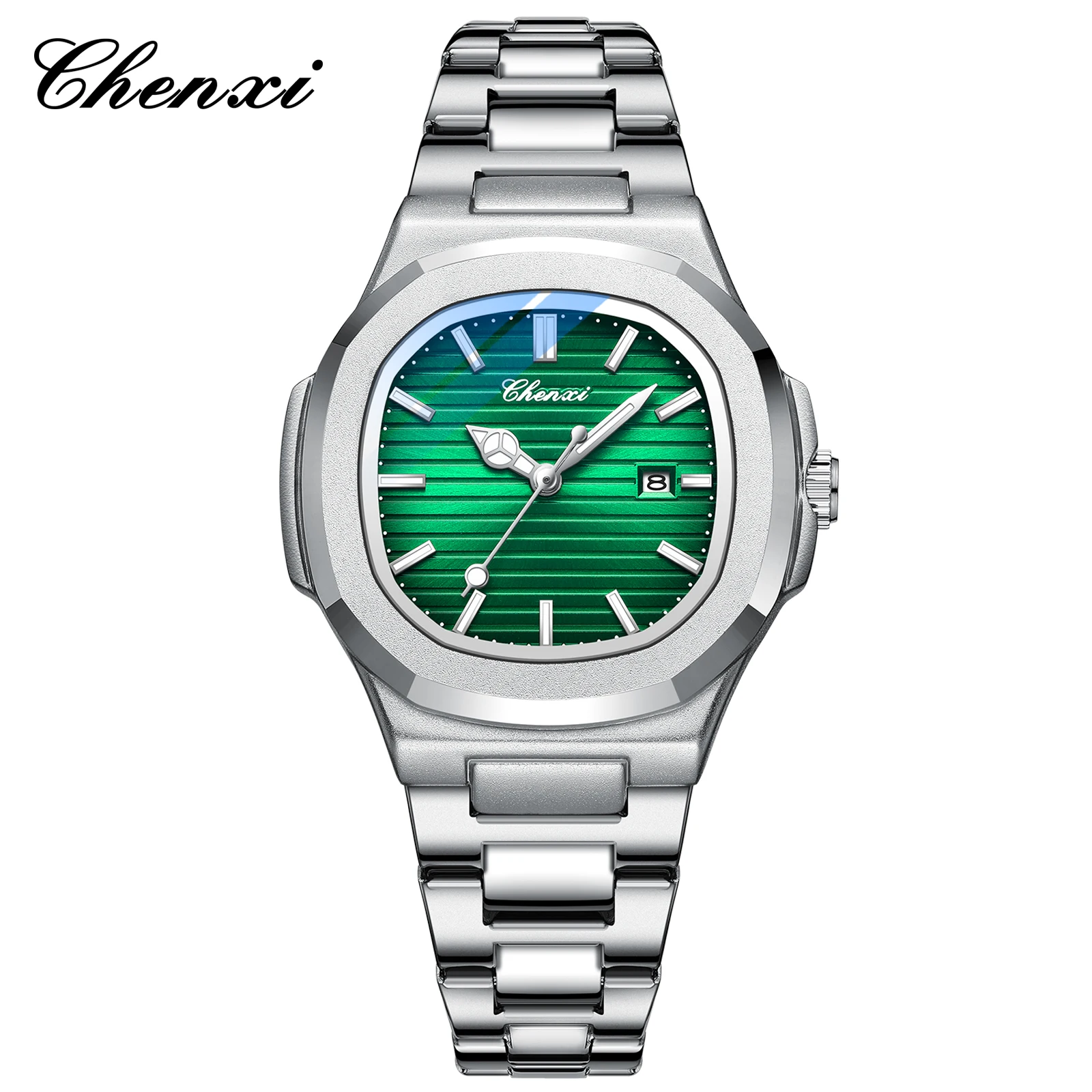 Xiaorui Quartz Watch Ladies Luminous Stainless Steel Date Women main image 4