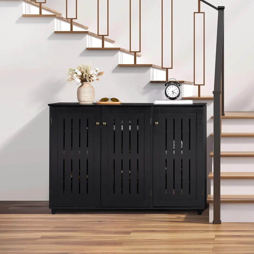 Shoe Cabinet, Shoes Rack Adjustable Storage, 4 Tier Shoes Rack, Shoe Cabinet