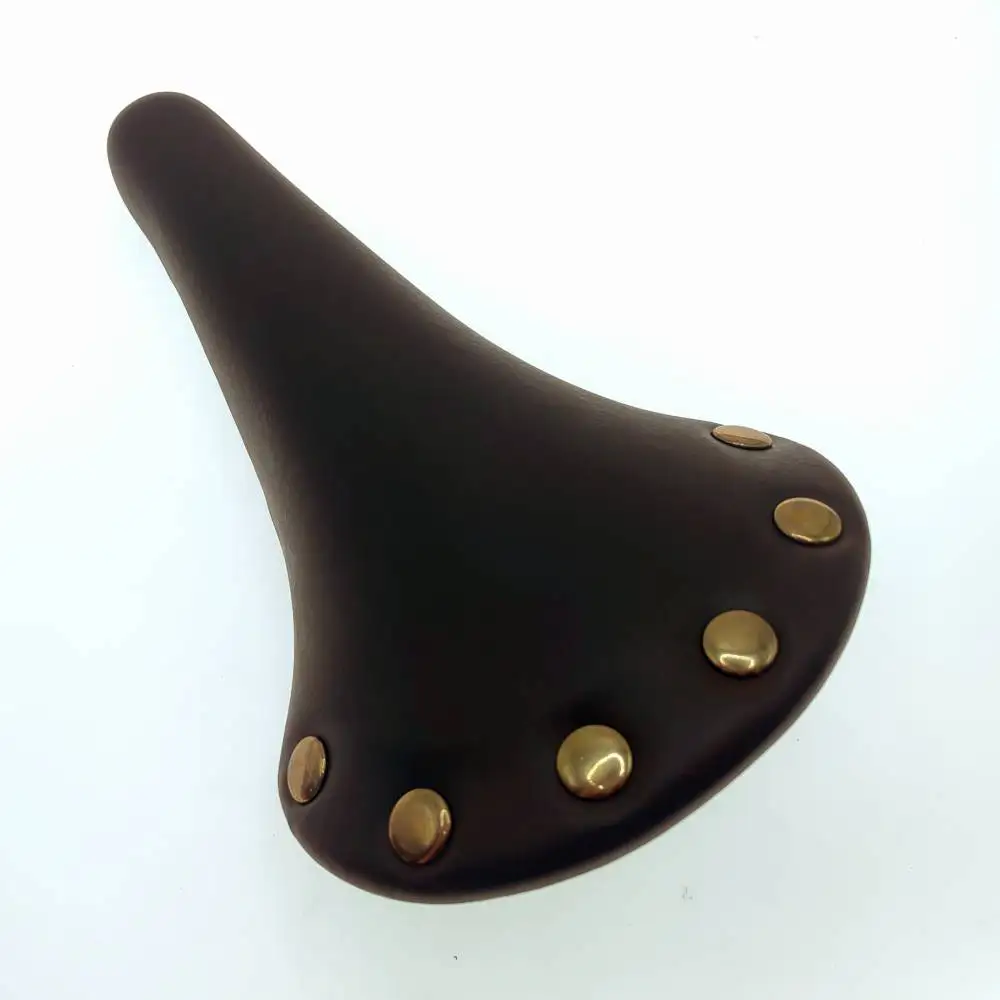 Selle Vélo Montegrappa Selle Vélo Vintage MONTE GRAPPA Neuve – Cuir Synthétique, Deux Ressorts, Modèle 07/F Selle Cuir Synthétique Italie