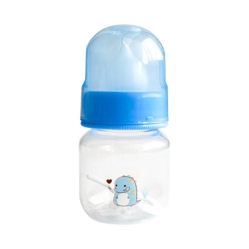 DEMORA Small Animal Nursing Kit - 2oz Graduated Feeding Bottle with 2 Replaceable Nipples for Kittens/Puppies/Hamsters/Rabbits