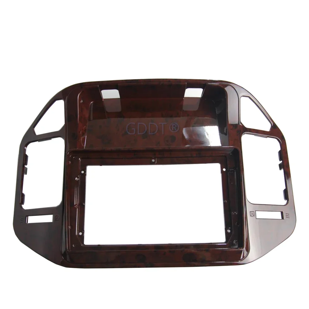 1 Pezzo 9 Pollici Car Radio Player Frame Per Pajero V73 Gps Navigation Fascia Panel Per Montero Wood Per Shogun V77 V75
