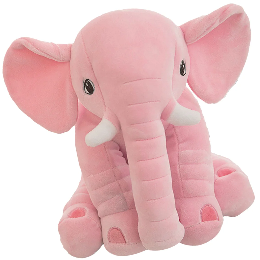 

20cm Baby Cute Elephant Plush Stuffed Toy Cartoon Soft Animal Doll Sleeping Back Cushion Baby Appease Dolls Kid Gift