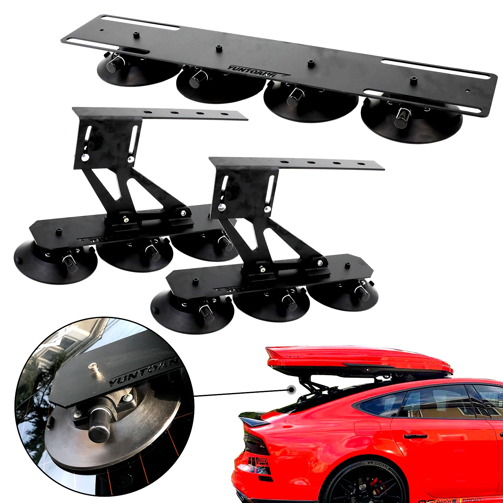 For BMW 1 2 3 4 5 6 7 8 I8 Series sucker type roof bar bracket ...