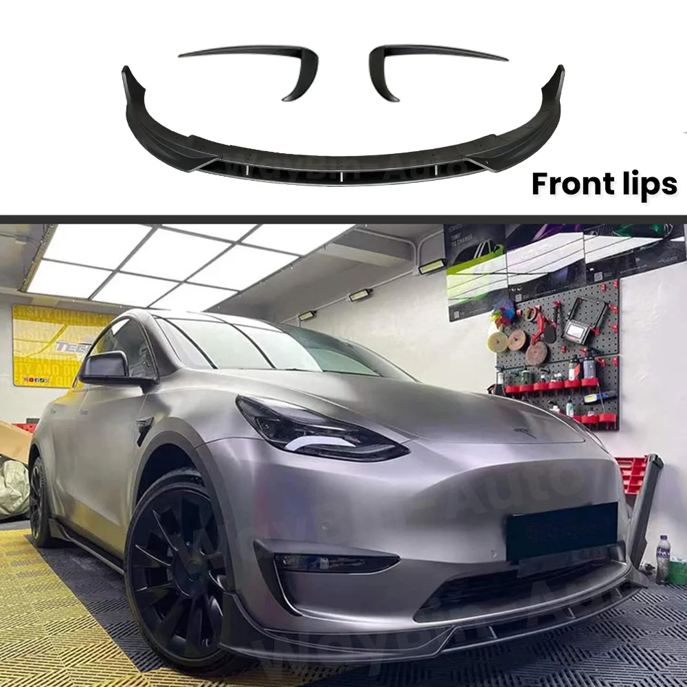 Tesla Body Kits Front Bumper Lip Side Splitter Rear Diffuser Spoiler for Tesla Model 3 Y