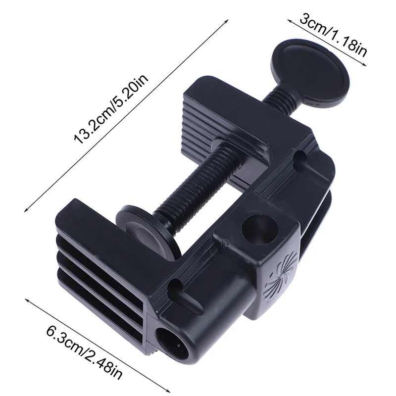 Universal Table Lamp Cantilever Bracket Clamp LED Lamp Holder DIY Fixed Screw Desk Non-slip Clip For Broadcast Mic Stand light clip holder