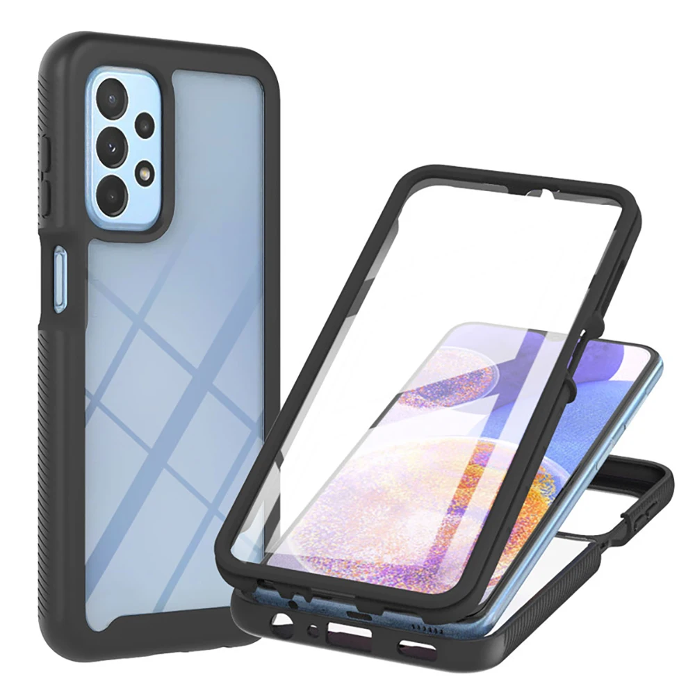 

ShockProof Case For Samsung Galaxy M23 M13 A 53 A54 5G PET Front Film Protect Cover for Galaxy M12 A33 A23 A14 A13 A04 S A24 A73