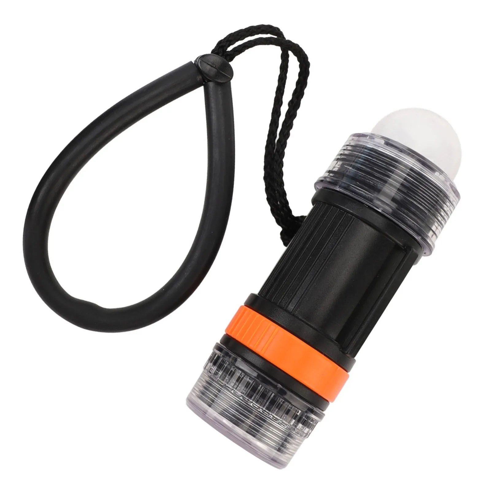 Diving Strobe Flashlight High Brightness LED Waterproof  Battery Powered 60M Dive Strobe Light for Underwater Adventure