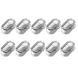 Universal TPU Charging Port Dustproof Plug Cover Protector Cap (10PCS-1)