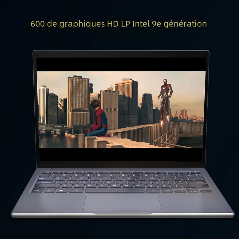 Adreamer-Ordinateur portable LeoBook13, 8 Go de RAM, 1 To SSD, 13.3 pouces, Intel Notebook, exposée 2560X1600, Celeron N4020, Ordinateur portable