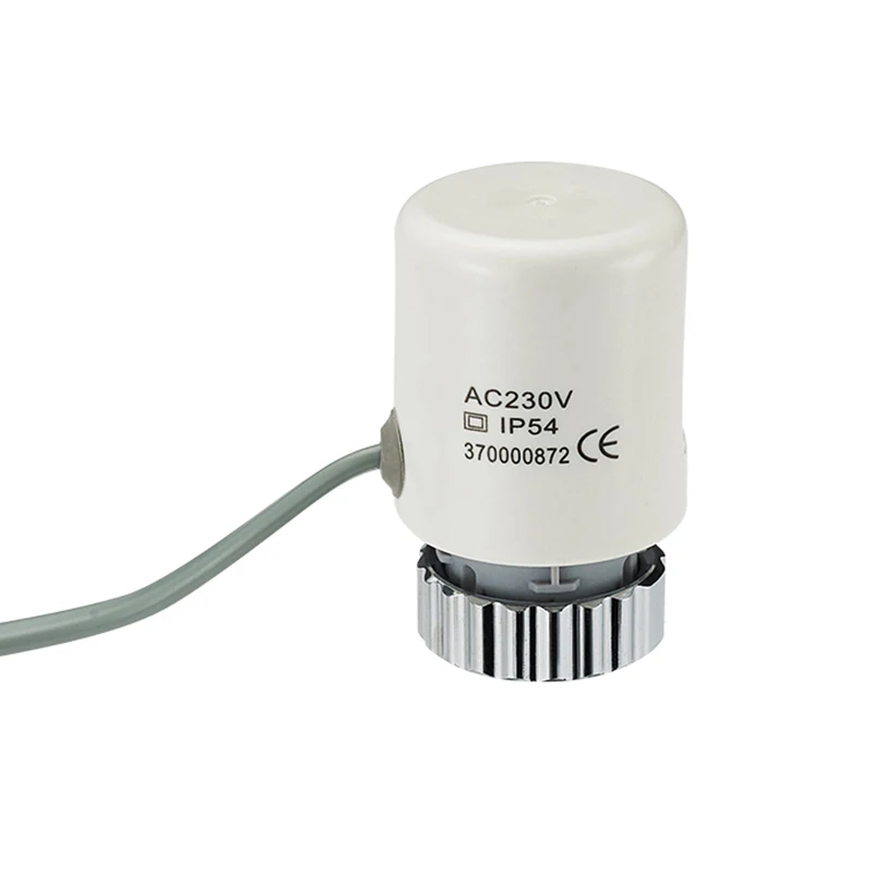 Válvula de Aquecimento do Assoalho do Atuador Térmico Elétrico ac 230v Manifold do Curso mm para Underfloor Piso de Água Termostato