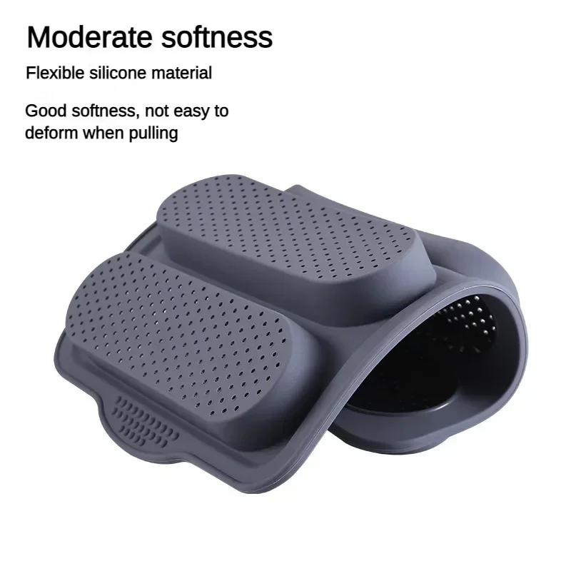 Non-Stick Silicone Bread Mould 4 Cavity Hot Dog Bun Pan Cake Tray Baguette Baking Tool Bread Loaf Silicone Mold Kitchen Bakeware