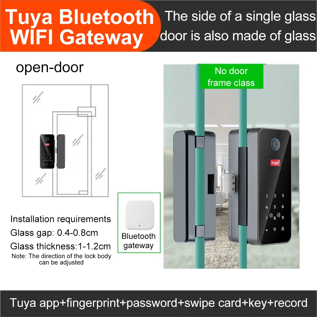 B12-tuya double door