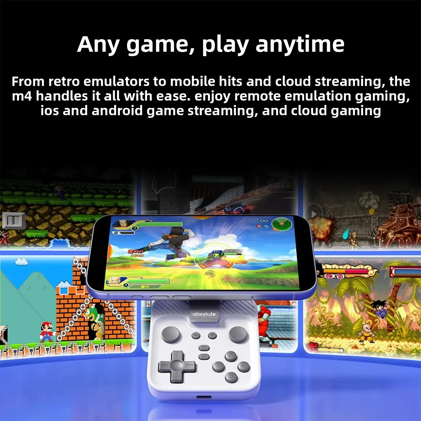 Abxylute M4 Mobile Phone Magnetic Gaming Controller Mini Snap-On