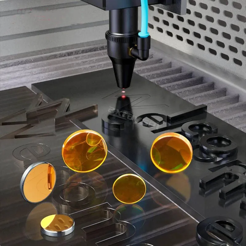 CO2 초점 렌즈 미국 CVD ZnSe 직경 12 15 18 19.05 20 FL 38.1 50.8 63.5 76.2 101.6 127mm CO2 레이저 조각 절단기용