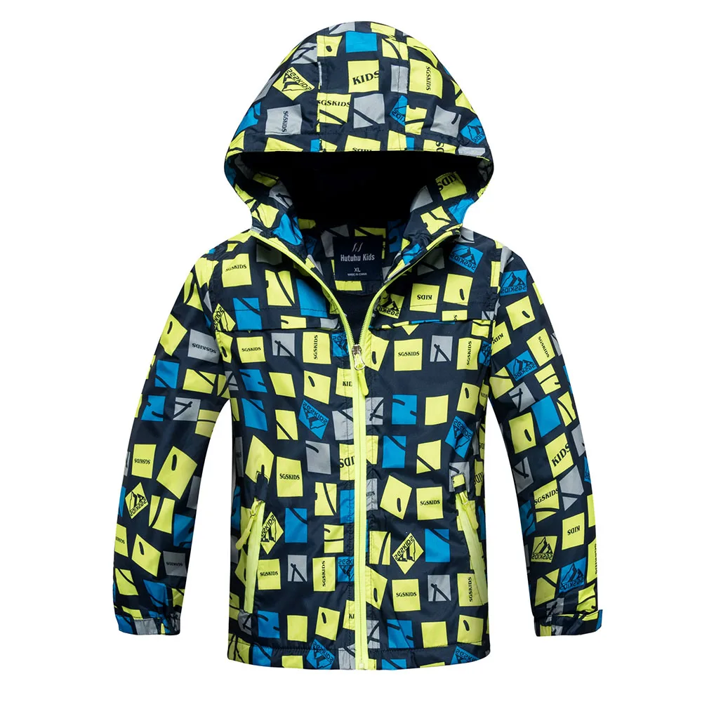 

Kids Clothes Children Outerwear Warm Polar Fleece Coat Hooded Waterproof Windproof Baby Boys Jackets For 3-12Y Autumn Winter